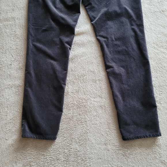 Ag Adriano Goldschmied The Stevie Ankle Slim Straight velvet jeans size 31 - Picture 10 of 13
